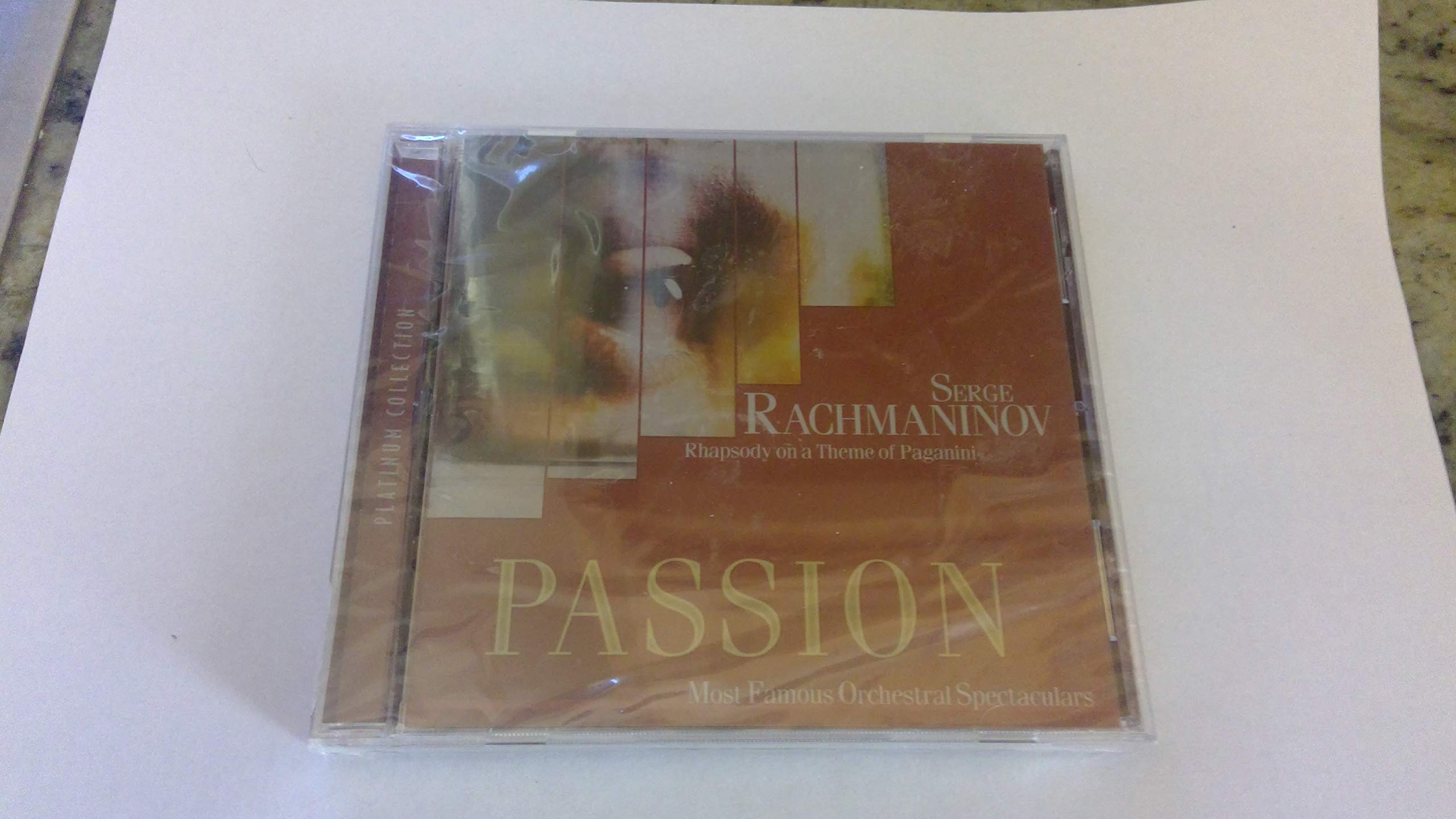 Passion: Rhapsody on a Theme of Paganini [Audio CD] Rachmaninoff