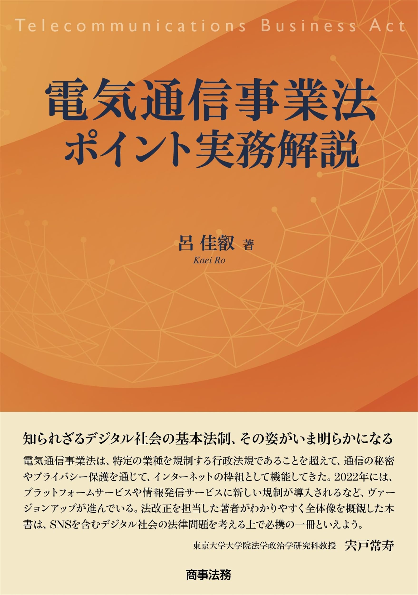 電気通信事業法ポイント実務解説 | 呂 佳叡 |本 | 通販 | Amazon