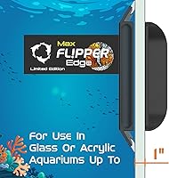 Vista 20 de Flipper EDGE - Rascador magnético flotante 2 en 1 para acuario con cuchillas dobles, herramientas eficientes de limpieza de acuarios de vidrio