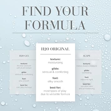 JO H2O Water Based Personal Lubricant, 30 ml, transparent