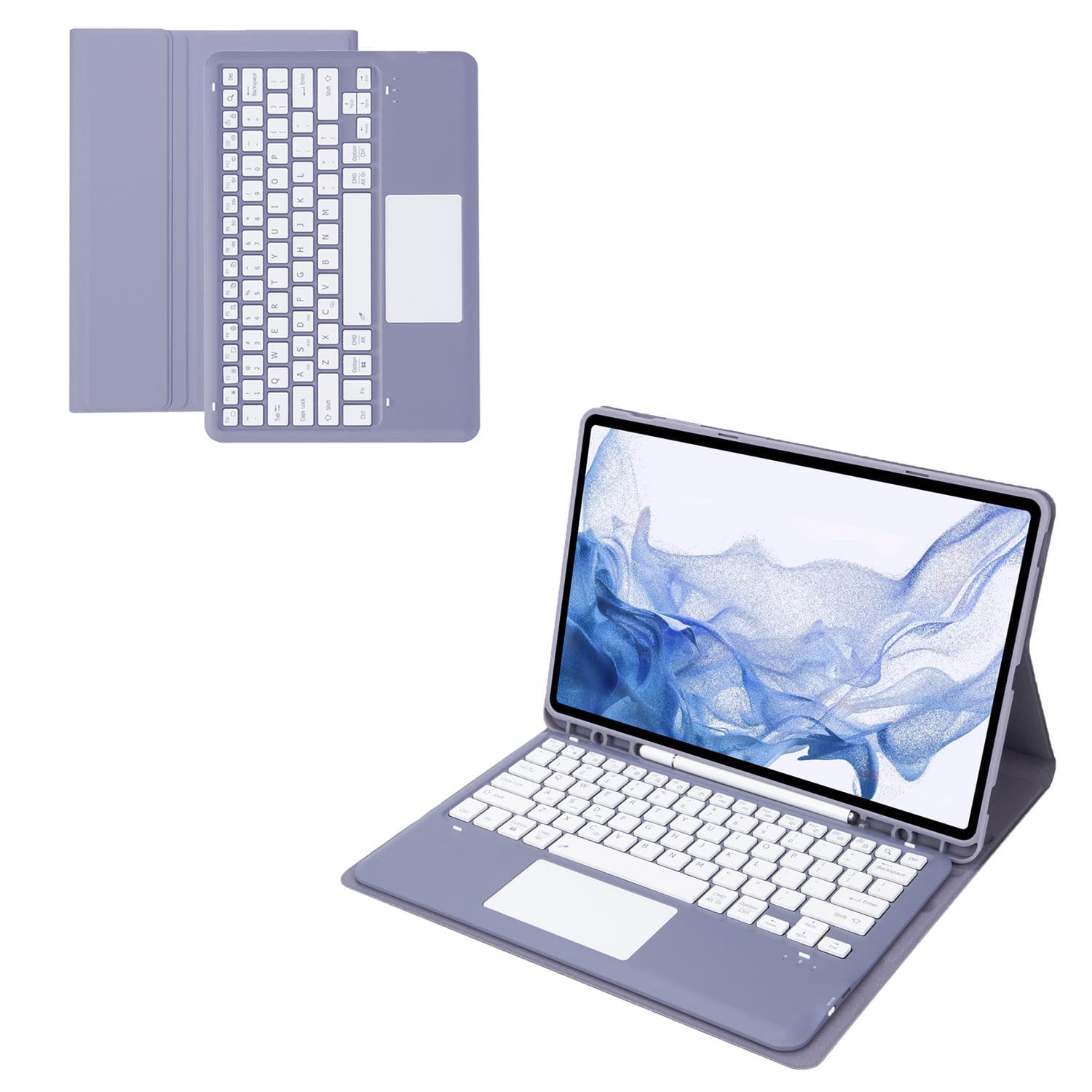 Amazon.co.jp: AnMengXinLing Galaxy Tab S6 Lite キーボードケース