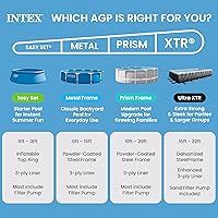 Vista 7 de INTEX 26175EH Juego de piscina inflable Easy Set: 18 pies x 48 pulgadas – Incluye bomba de filtro de cartucho de 1500 GPH – Escalera removible