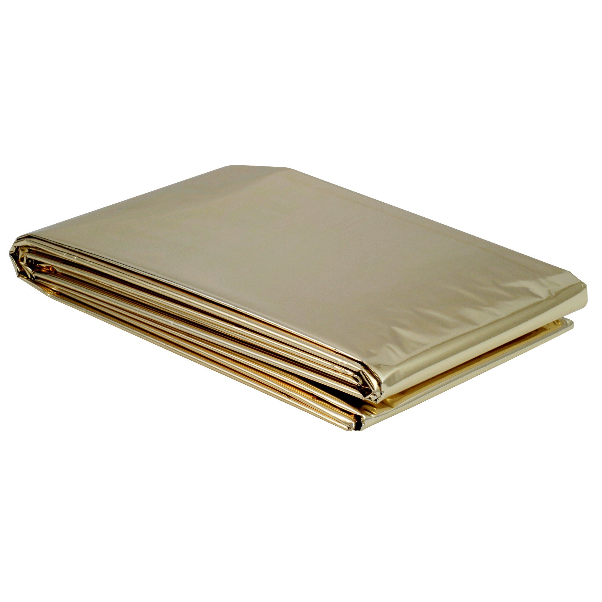 100 x NOBA Rettungsdecke Erwachsene 160 x 210 cm Gold/Silber