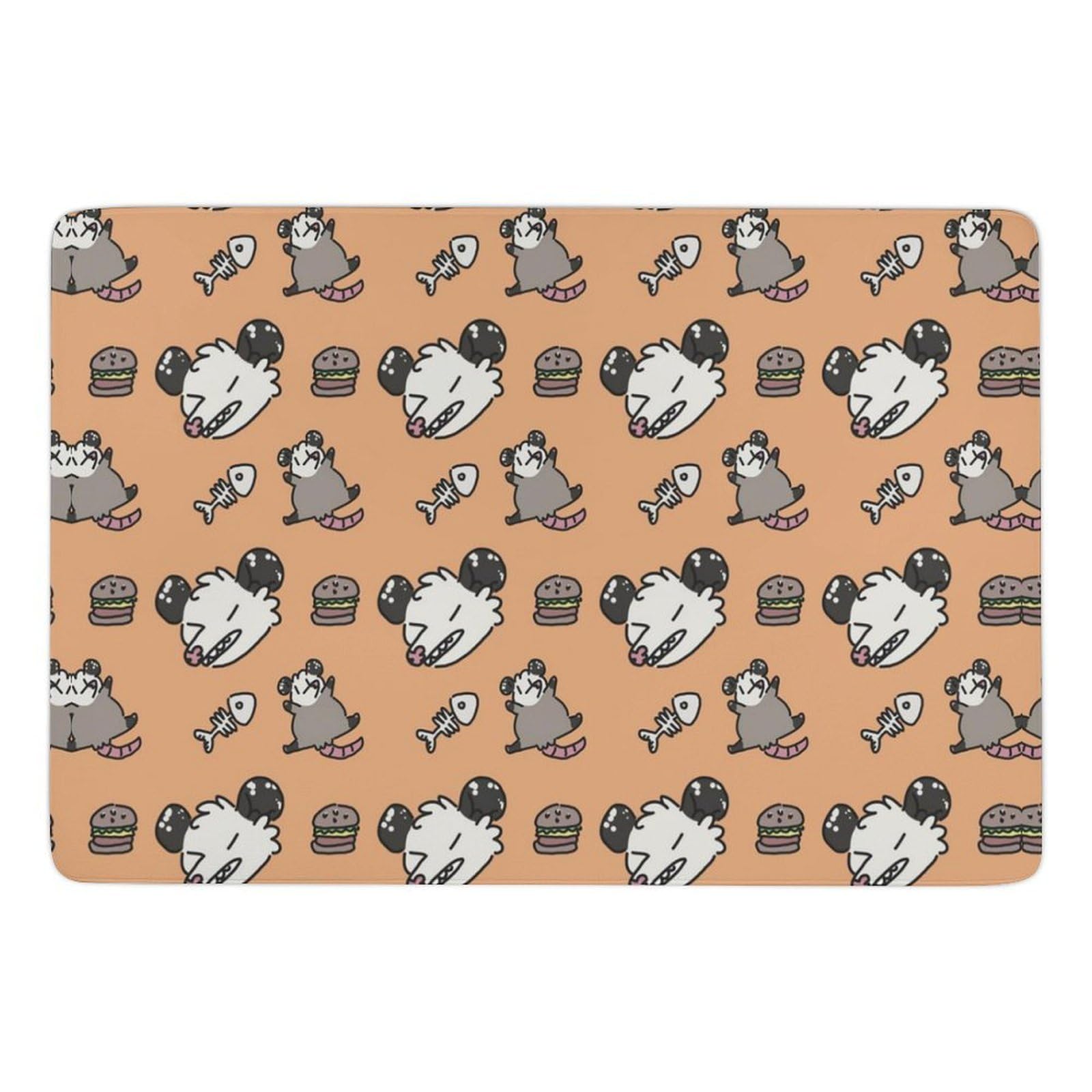 Tapis de sol velours de corail Opossum qualité premium doux