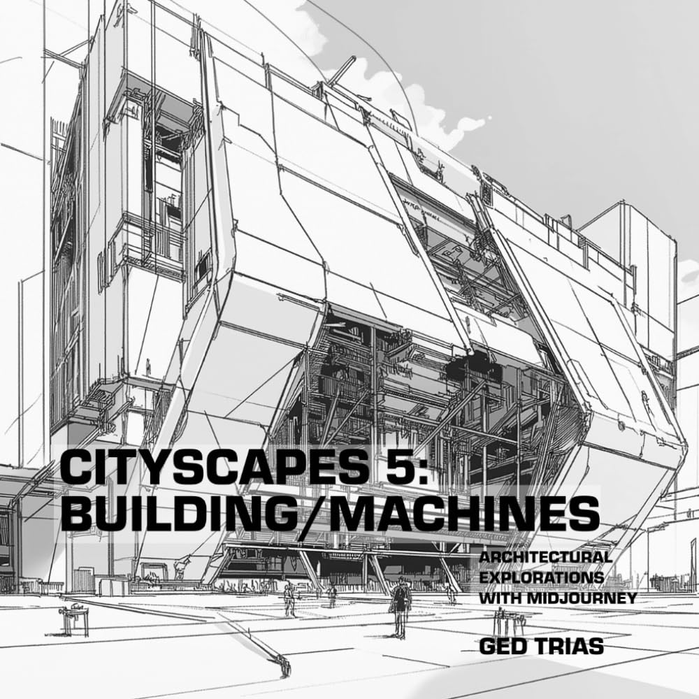 CITYSCAPES 5: BUILDING/MACHINES: ARCHITECTURAL INVESTIGATIONS WITH MIDJOURNEY