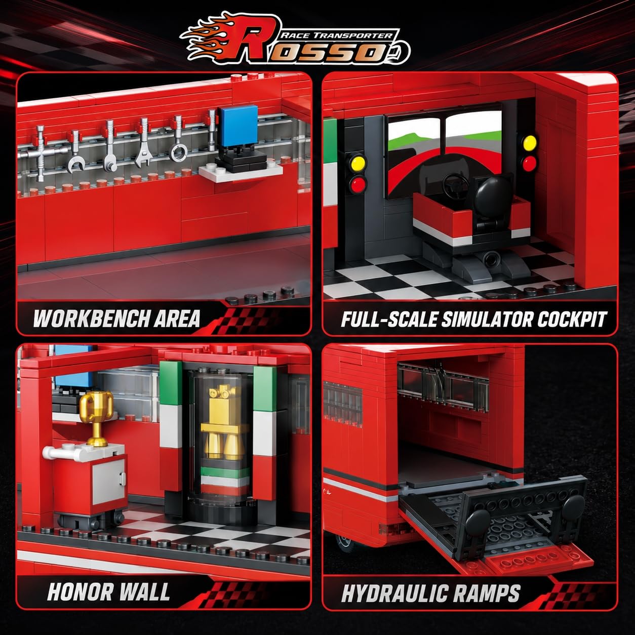 Mavo brix HK01-0128-10008 - Set di costruzione per veicoli di trasporto