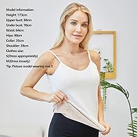 Vista 5 de Xtinmee Camiseta térmica sin mangas para mujer, camisola de poliéster con forro polar térmico