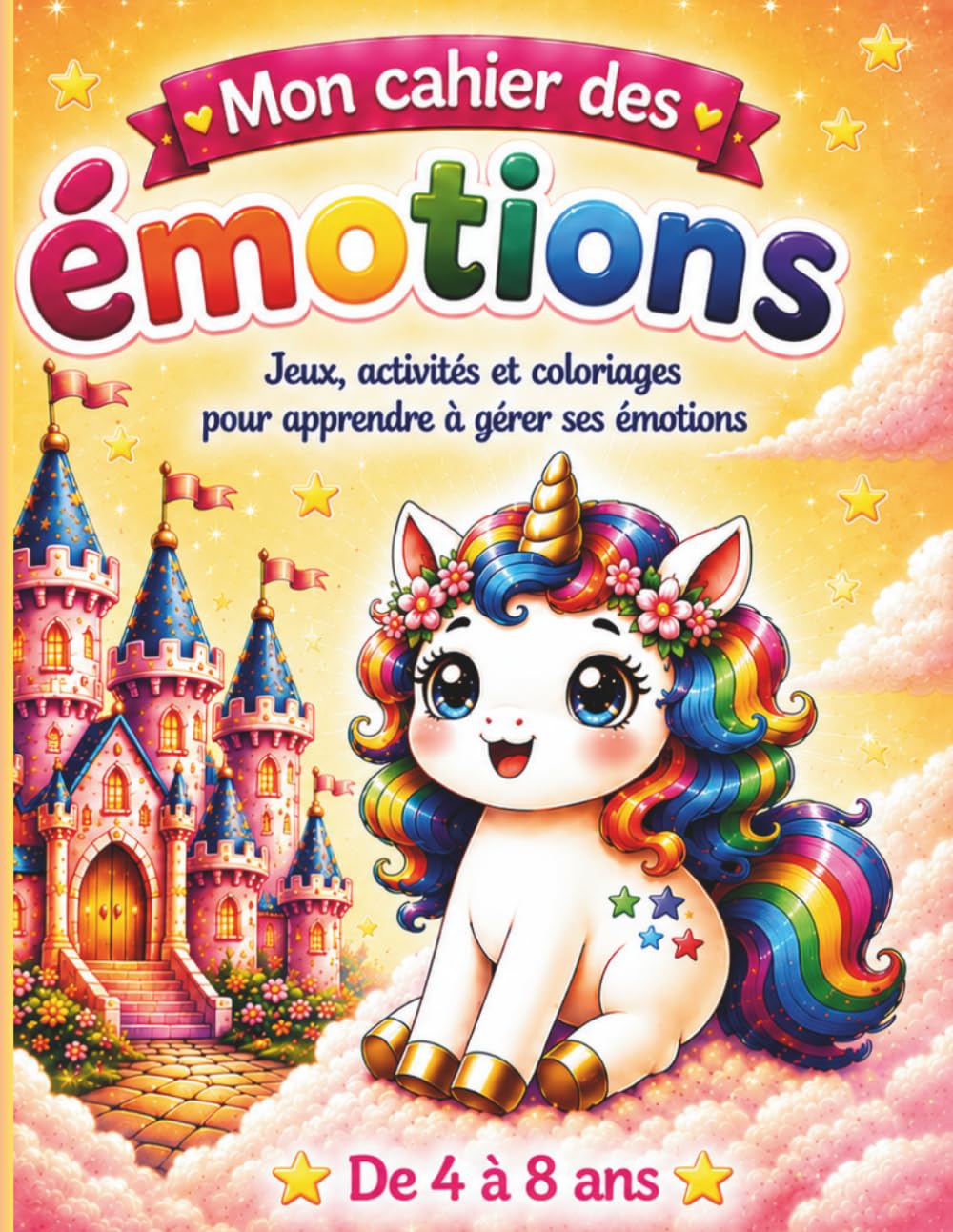 Mon cahier des émotions: Jeux, activités et coloriages pour apprendre à gérer ses émotions