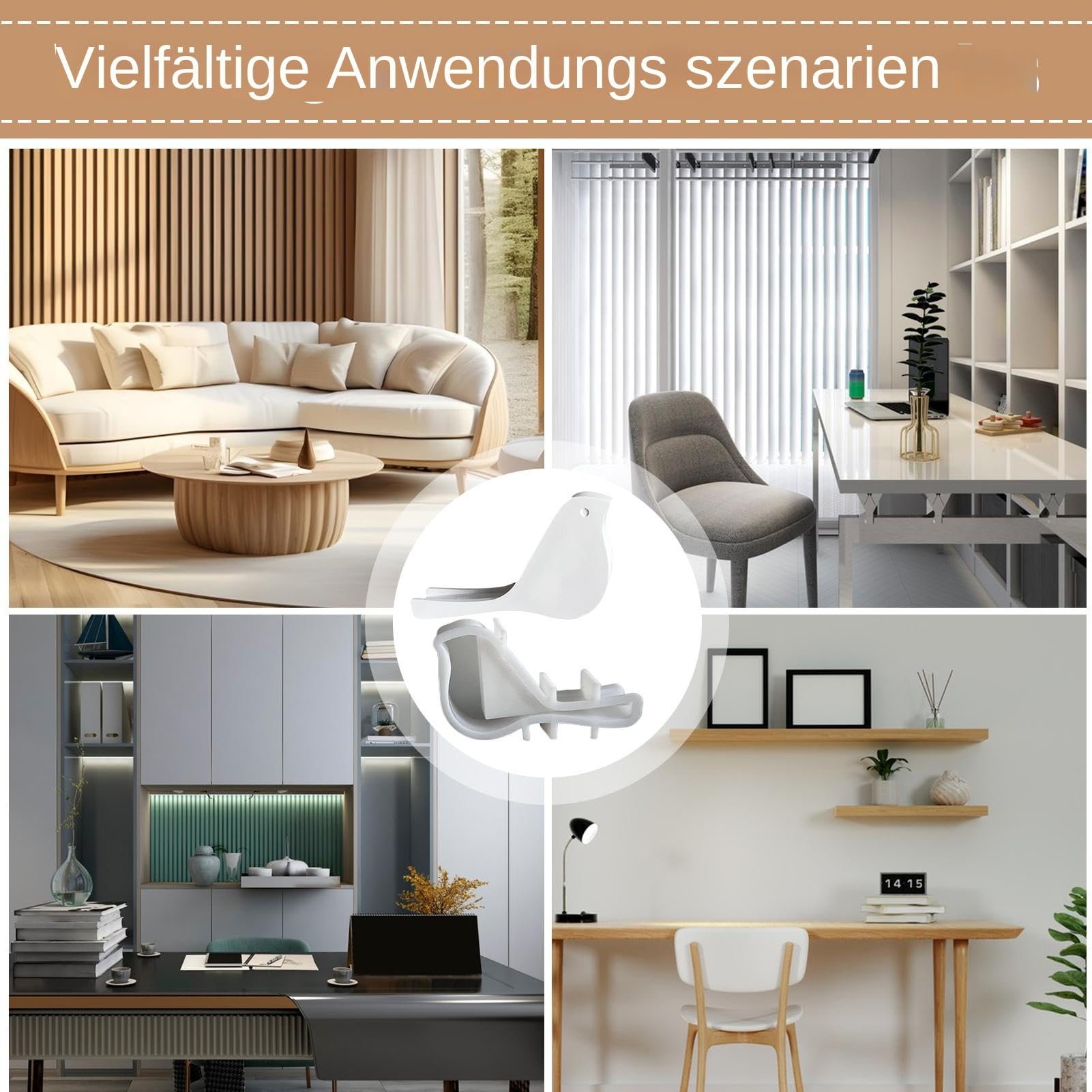 Musykrafties Harz-Silikonform – Für Anhänger & DIY-Projekte (12,7 Cm, Lebensmittelecht)