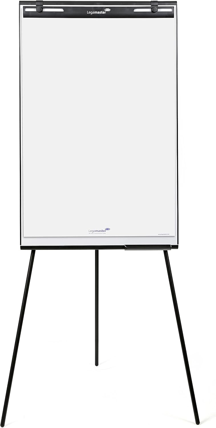 Legamaster LEGAMASTER Economy Flipchart Triangle Tripod, 10.5 kg, 68 x 105 cm : Office Products