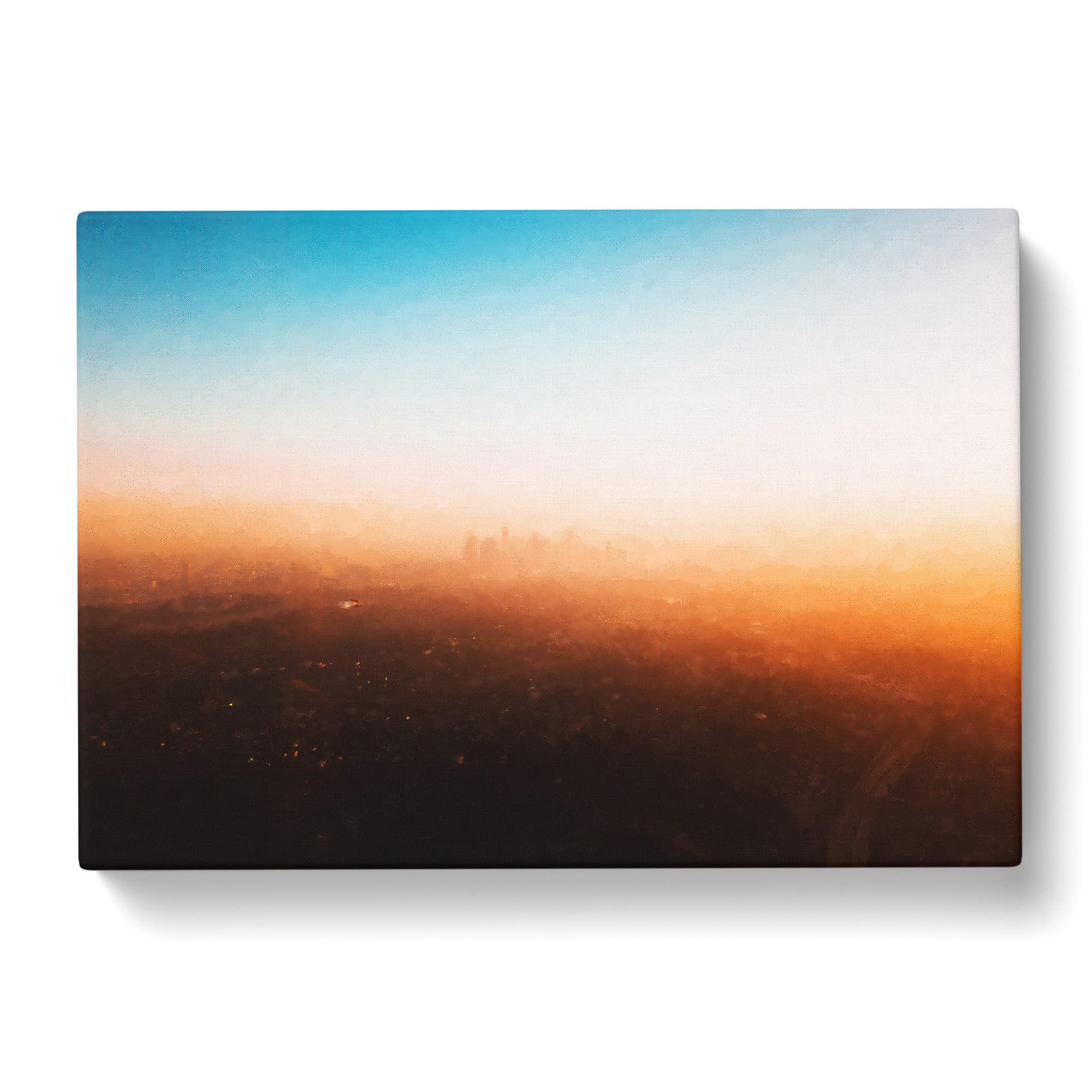 The Downtown Los Angeles Skyline Canvas Print, Mixed, 25L x 50W cm - Image 2