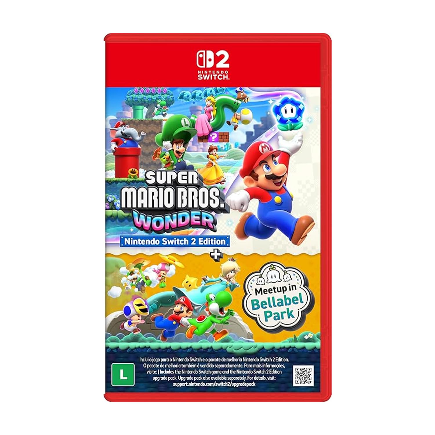 Nintendo, Jogo, Super Mario Bros. Wonder + Vamos ao Parque Belabel