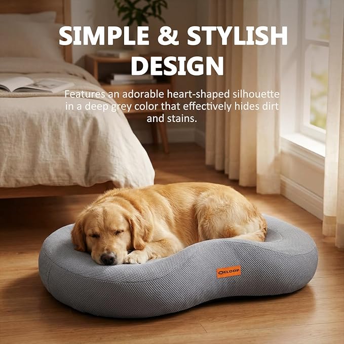 Cama Ortopédica para Perro Grande con Espuma Viscoelástica L miniatura 4