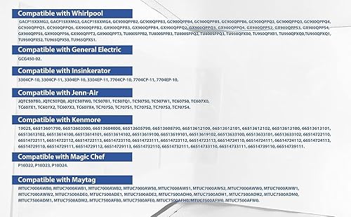 Miniatura 6 de W10165294RB - Bolsas compactadoras de basura de plástico de 15 pulgadas compatibles con Whirlpool, Kenmore, KitchenAid, Maytag, Jenn-Air