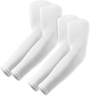 OutdoorEssentials UV Sun Sleeves for Men & Women, Cooling Arm Sleeves UPF 50+ | Golf, Tattoo Cover Up, Sun Protection