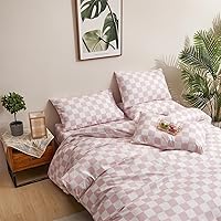 Vista 68 de CLOTHKNOW Juego de edredón de 3 piezas de color marrón caramelo, tamaño individual/individual XL, color terracota suave, color óxido con 2 fundas