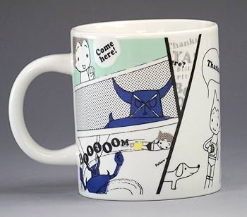 高品質 ロマネサイトIN アメトリン♡カクカクハート♡No.2462 Amazon.co.jp: Shinzi Katoh アトムマグ A-comic ARK-1450-1 : ホーム