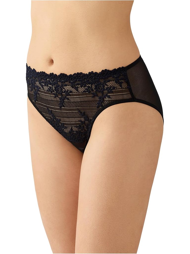 Brown Wacoal Embrace Lace Hi-Cut Brief