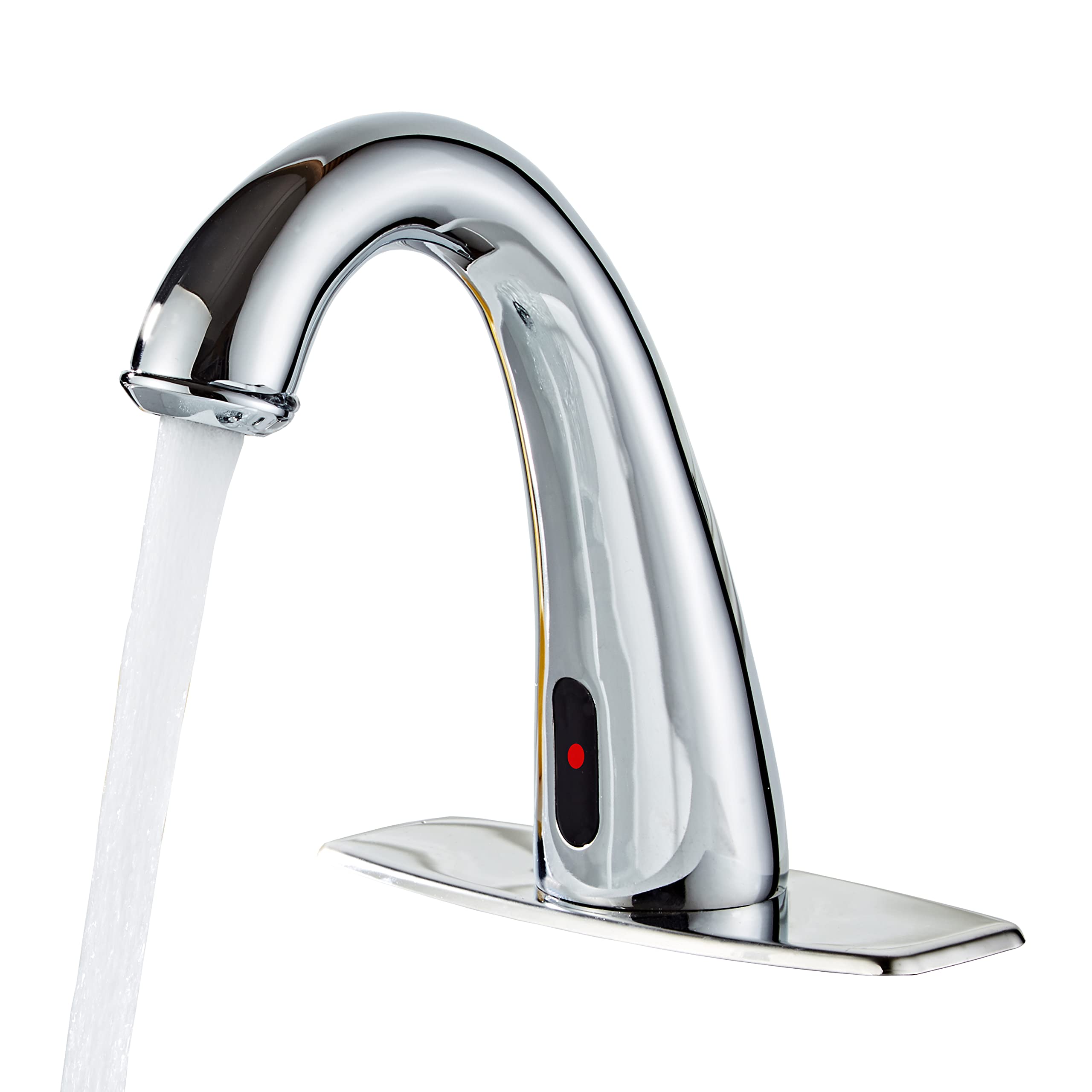 Electronic Automatic Sensor Touchless Bathroom Sink Faucet (Chrome)