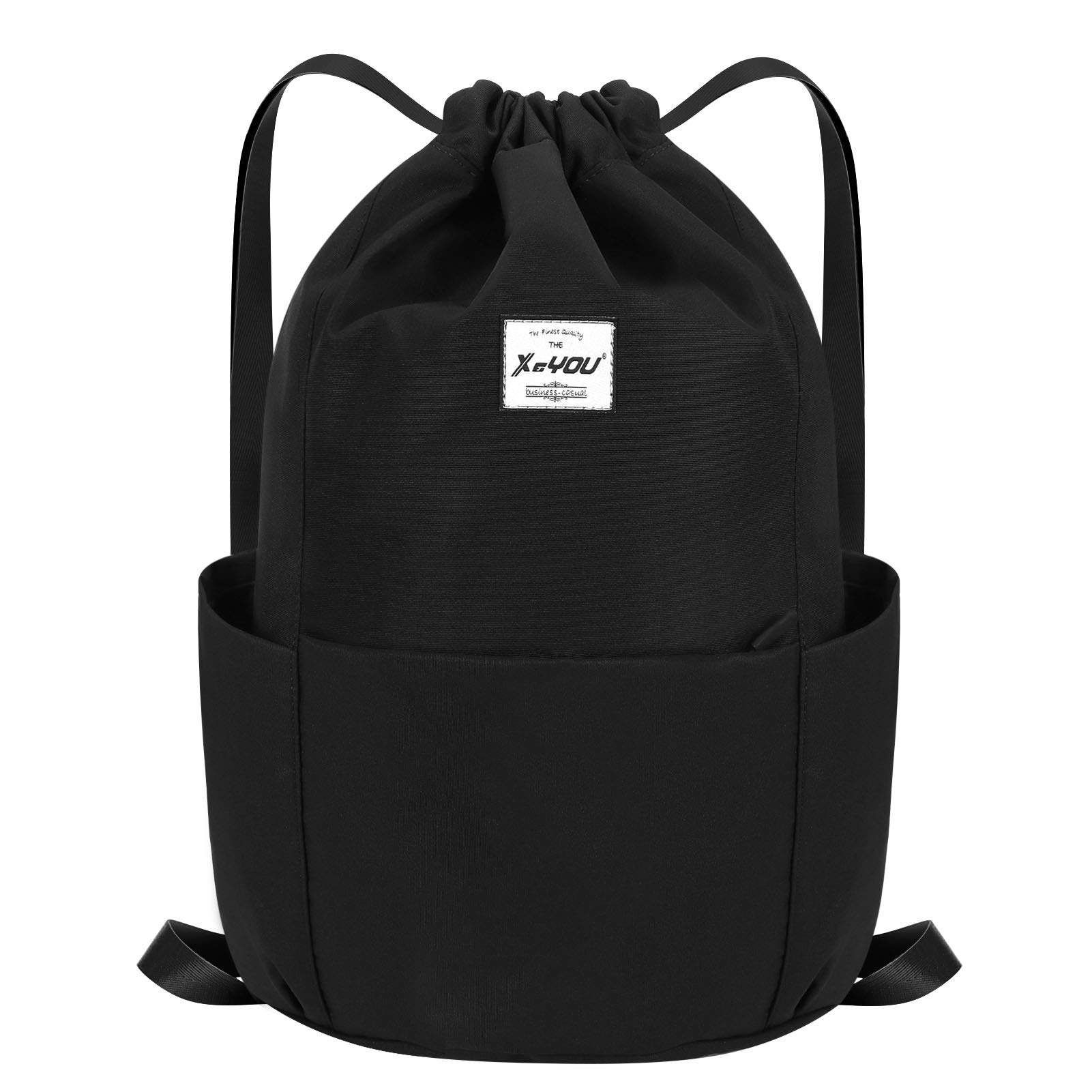 XEYOU Drawstring Sports Backpack Lightweight Gym Yoga Sackpack Shoulder Rucksack Casual Outdoor Daypack for Women and Men | Lightweight, Gym, Yoga,