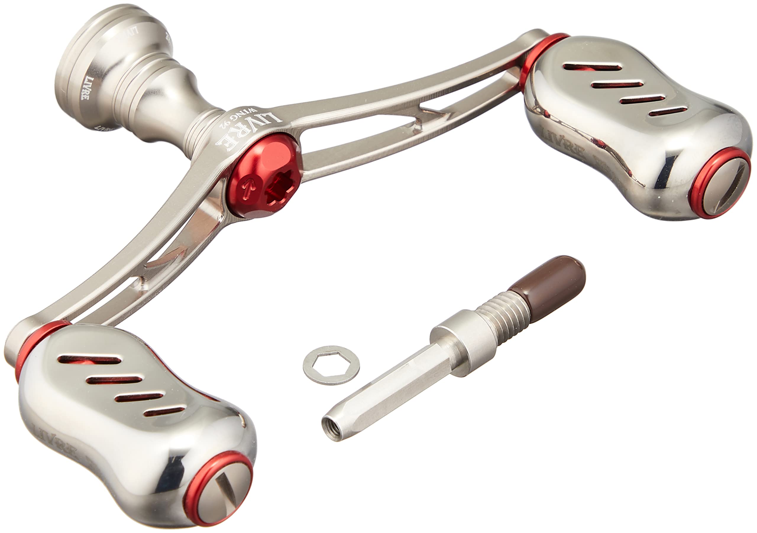 Amazon.com: LIVRE 4806 Wing 92 Daiwa DS (Right) Titanium/Red 