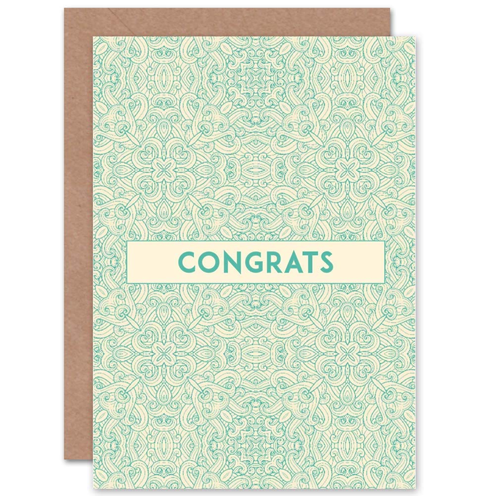 Wee Blue Coo OCCASION CONGRATULATIONS GRADUATE DRIVING ART GREETINGS GREETING CARD