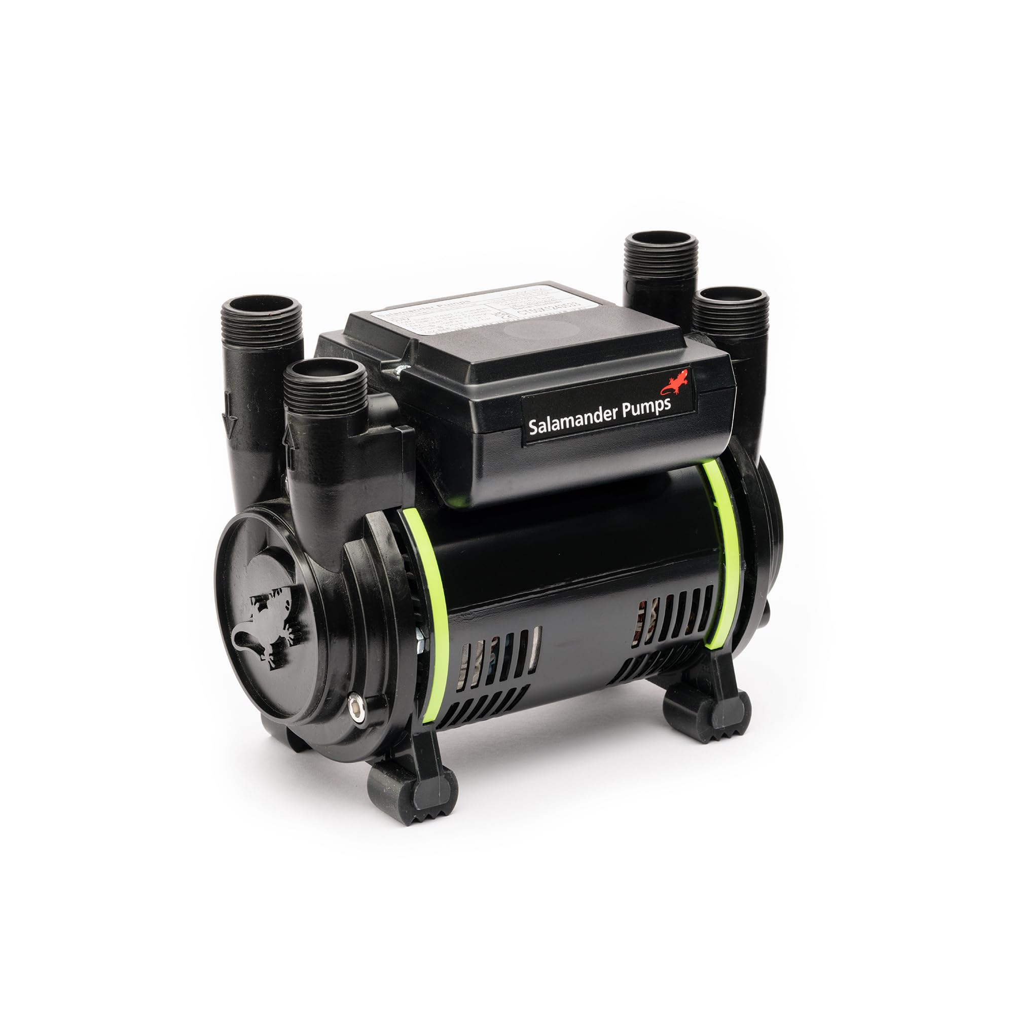 Salamander Pumps - CT50 Xtra Shower Pump - 1.5 Bar Pressure - Twin End - Suitable for Positive Head, Gravity Fed Systems Only - WRAS Approved