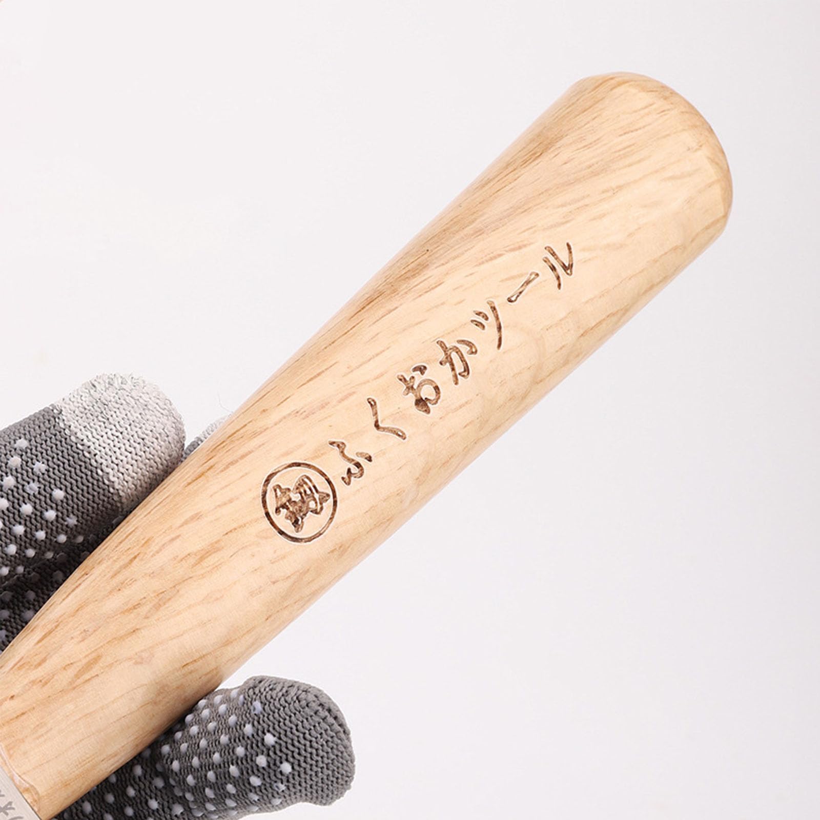 Solid Wood Short Handle Octagonal Hammer Polished And Unique Texture High Carbon Steel Head 1LB Size