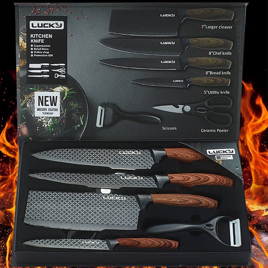 PRINS KIT 6pcs kitchen knife set ナイフセット PRINS KIT 6pcs PRINS KIT 6pcs kitchen knife set ナイフセット PRINS KIT 6pcs