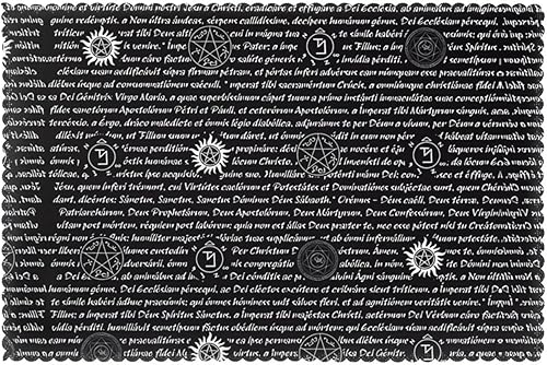 Manteles individuales de 12 x 18 pulgadas (6 piezas)  Juego de mesa grueso, resistente y resistente al calor para el hogar, decoración de banquetes,