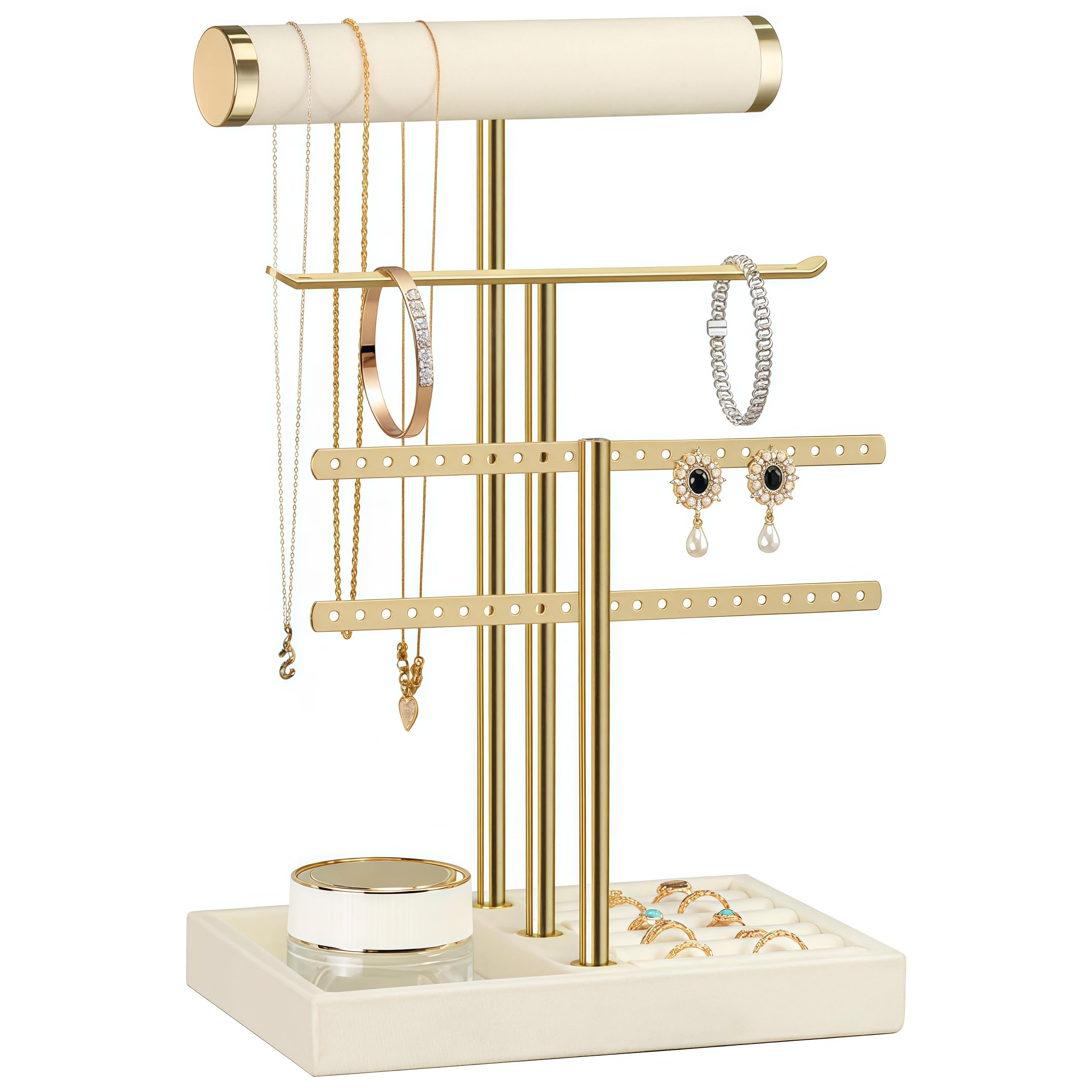 Présentoir bijoux 3 étagères pour organiser votre coiffeuse