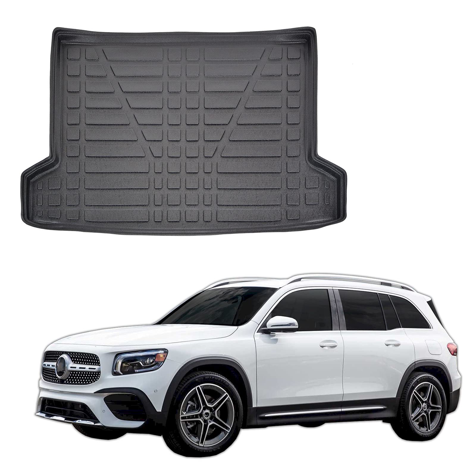 J&J AUTOMOTIVE | Bandeja para maletero estándar para GLB X247 a partir de 2019.