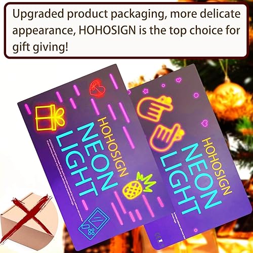 Miniatura 9 de Letrero de neón con texto en inglés "Fuck Off", letreros de neón azules para decoración de pared, funciona con USBinterruptor, divertido letrero de