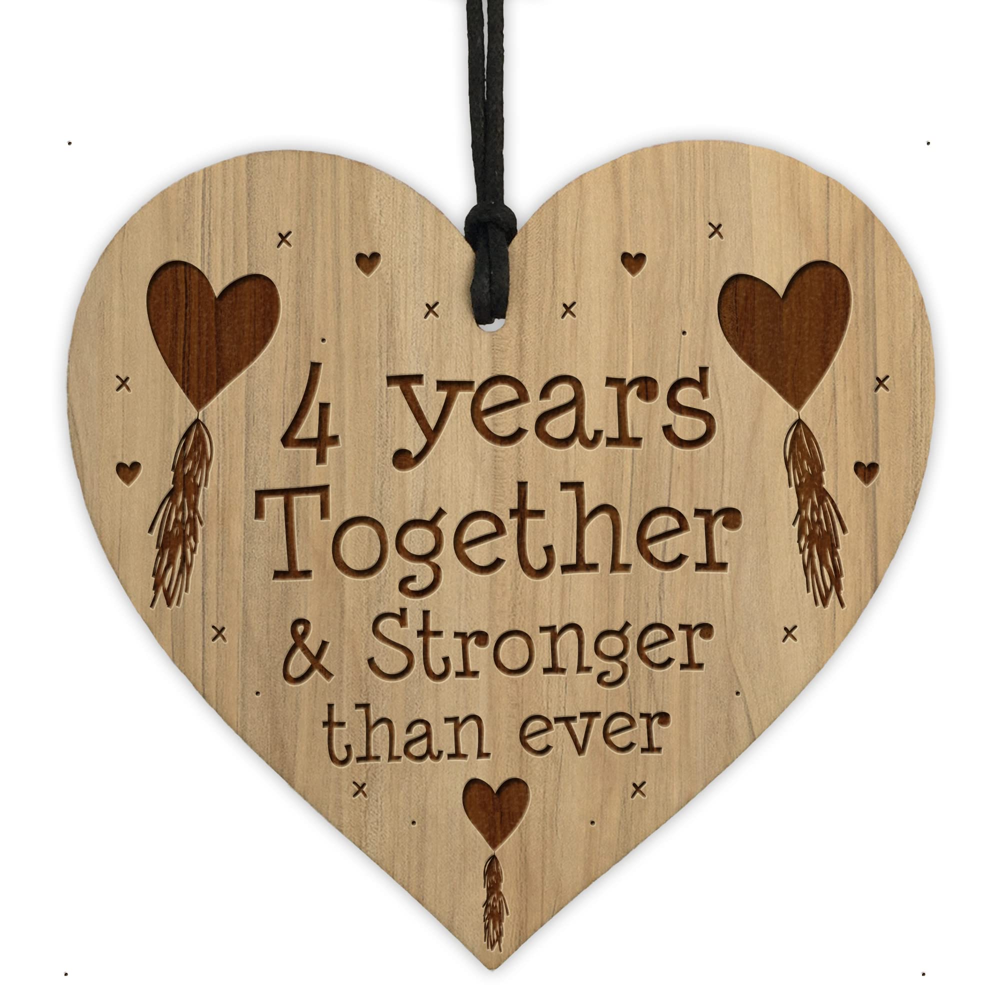 Red Ocean 4th Anniversary Him Her Wedding Boyfriend Girlfriend Gifts