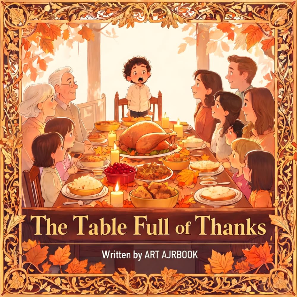 The Table Full of Thanks: A Picture Book About Thanksgiving, Gratitude, and Family for Kids