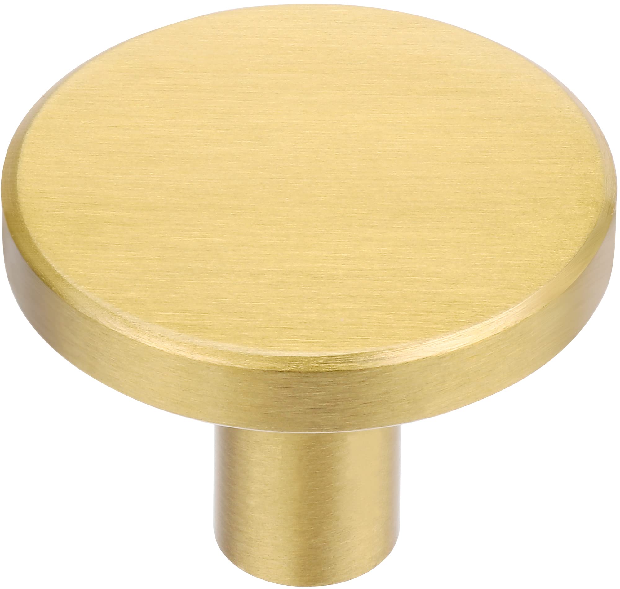 Boutons ronds en laiton pour armoire poignée de meuble cuisine et commode