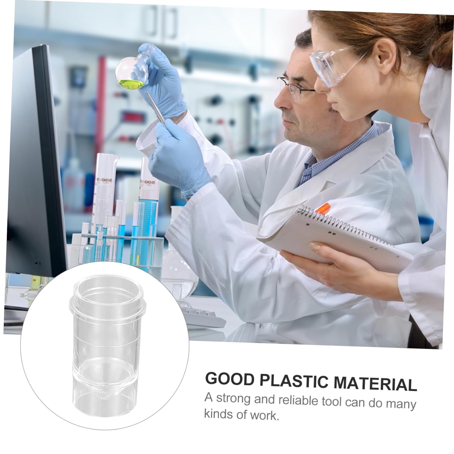 1000 Pcs Transparent Specimen Cups Sample Containers Bulk Mini Solo Snack Party Cups Lids