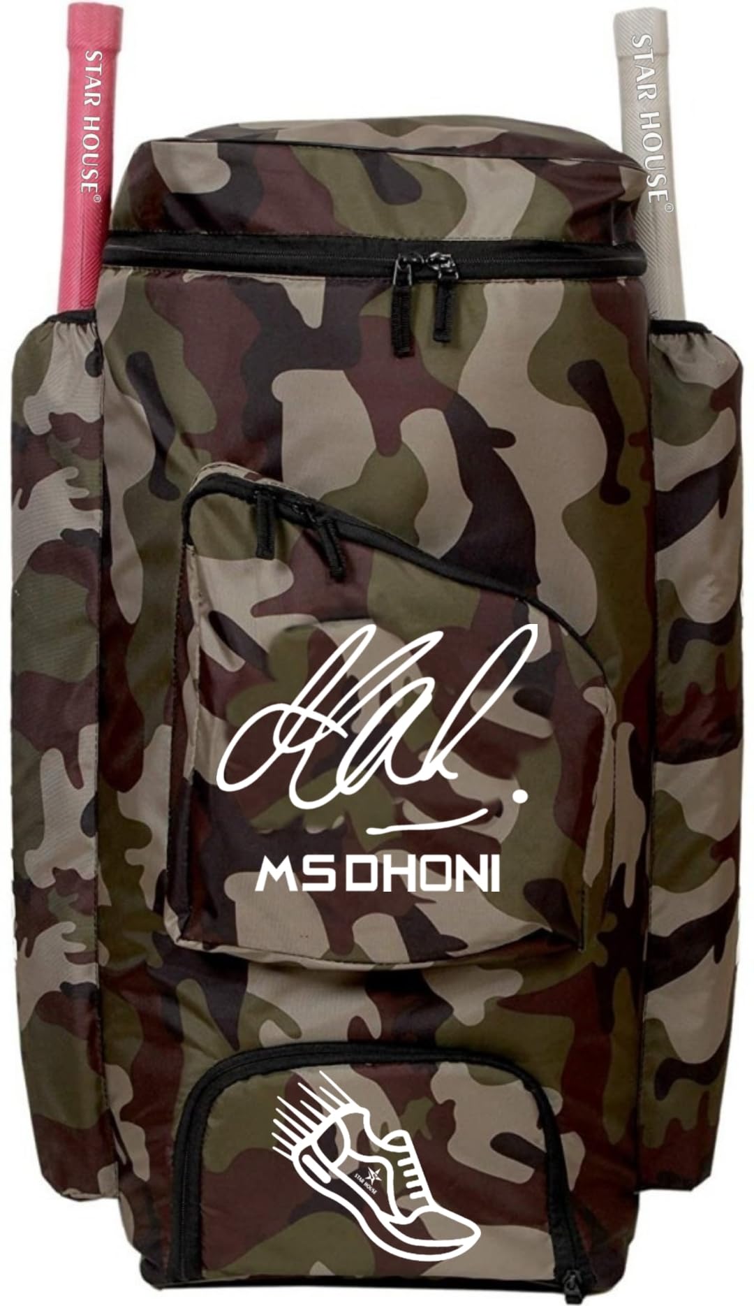 Grow wings Branded Cricket Kit Bag with Special Bat Holder On The Side, Duffle Kit Bag, Backpack, Full Size with Shoulder Straps (B0CXJ6KFKQ) Amazon Price History, Amazon Price Tracker