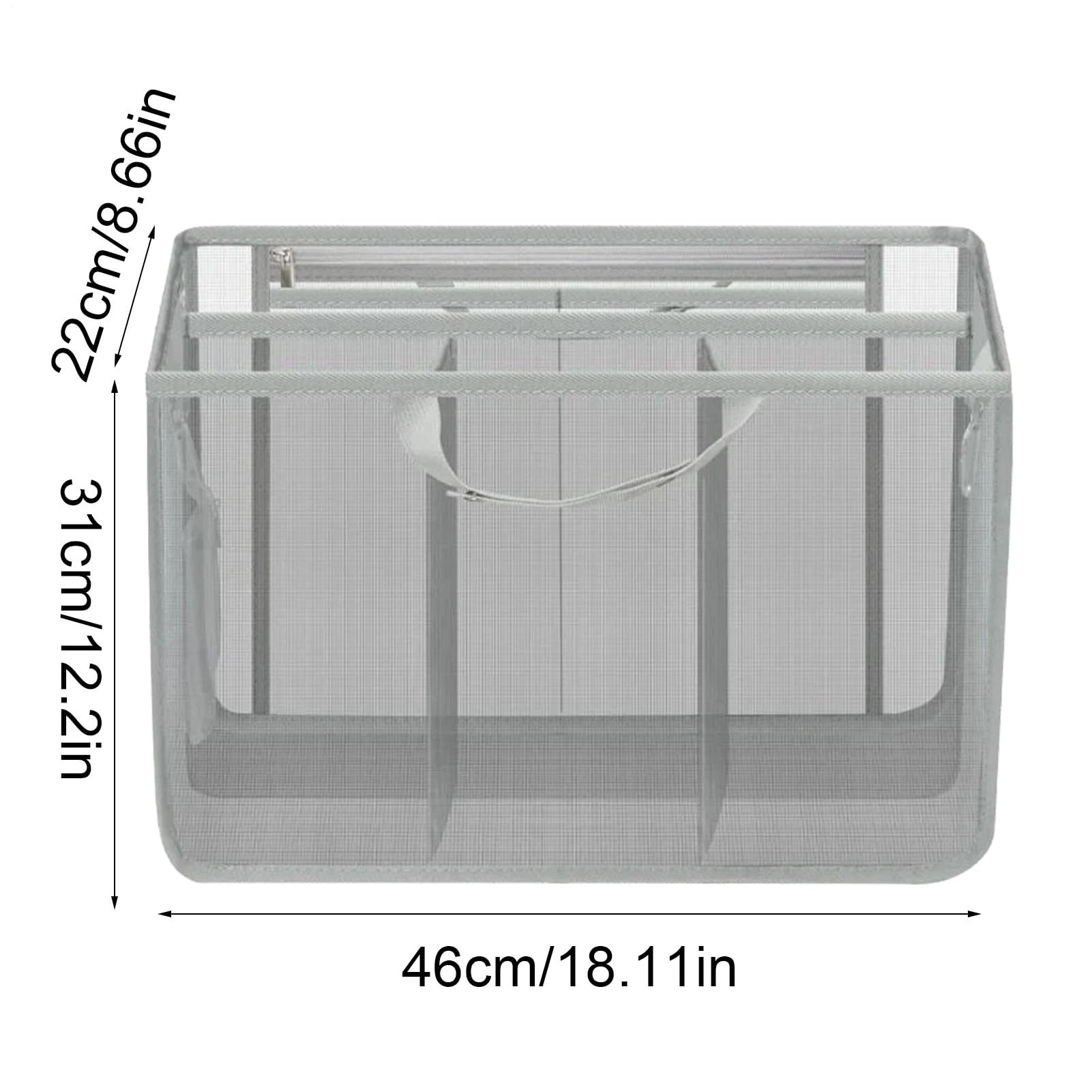 Organizzatore Per Borsa Spiaggia, Fodera Borsa Piscina, Inserto Divisorio Capiente Portatile per Palestra Viaggio Spiaggia Escursionismo Picnic Shopping
