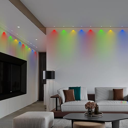 Miniatura 3 de Luces permanentes de Navidad para exteriores, luces de alero de 36 LED de 50 pies con control remoto, 8 modos, impermeables, para exteriores,