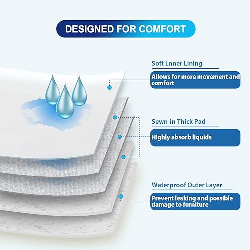 Miniatura 5 de Pet Soft Bandas para el vientre para perros, pañales lavables para perros machos, reutilizables, paquete de 3 unidades para cachorros (dinosaurio,