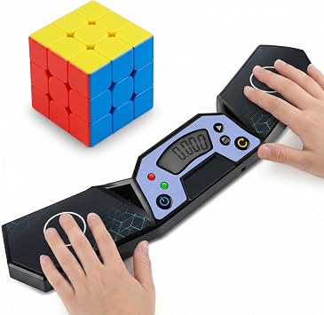 Speed Cube Timer, Professional Training Timer with Responsive Touch Pads