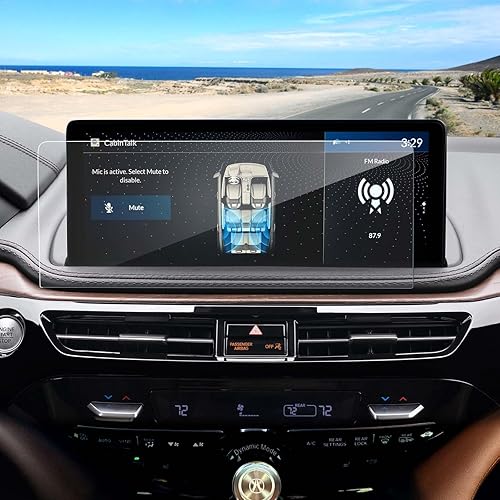 Anti-Glare Matte Screen Protector for 2022-2026 Acura MDX (Base/MDX Type S/Technology/A-Spec/Advance) 12.3-inch Touch Screen, 9H Tempered Glass 2024 2025 MDX Accessories Anti-Fingerprint 12.3"