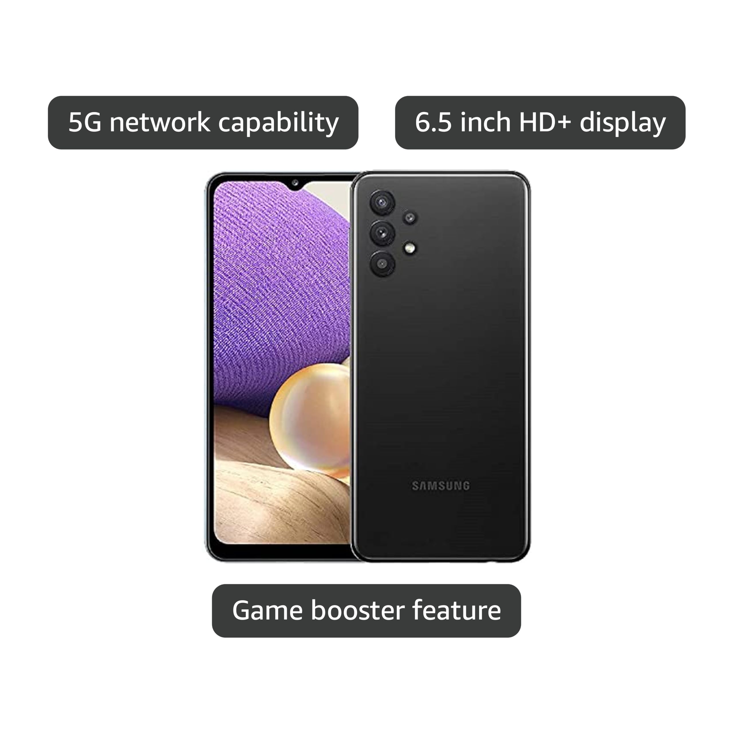 Amazon.com: Samsung Galaxy A32 5G (64GB, 4GB) 6.5