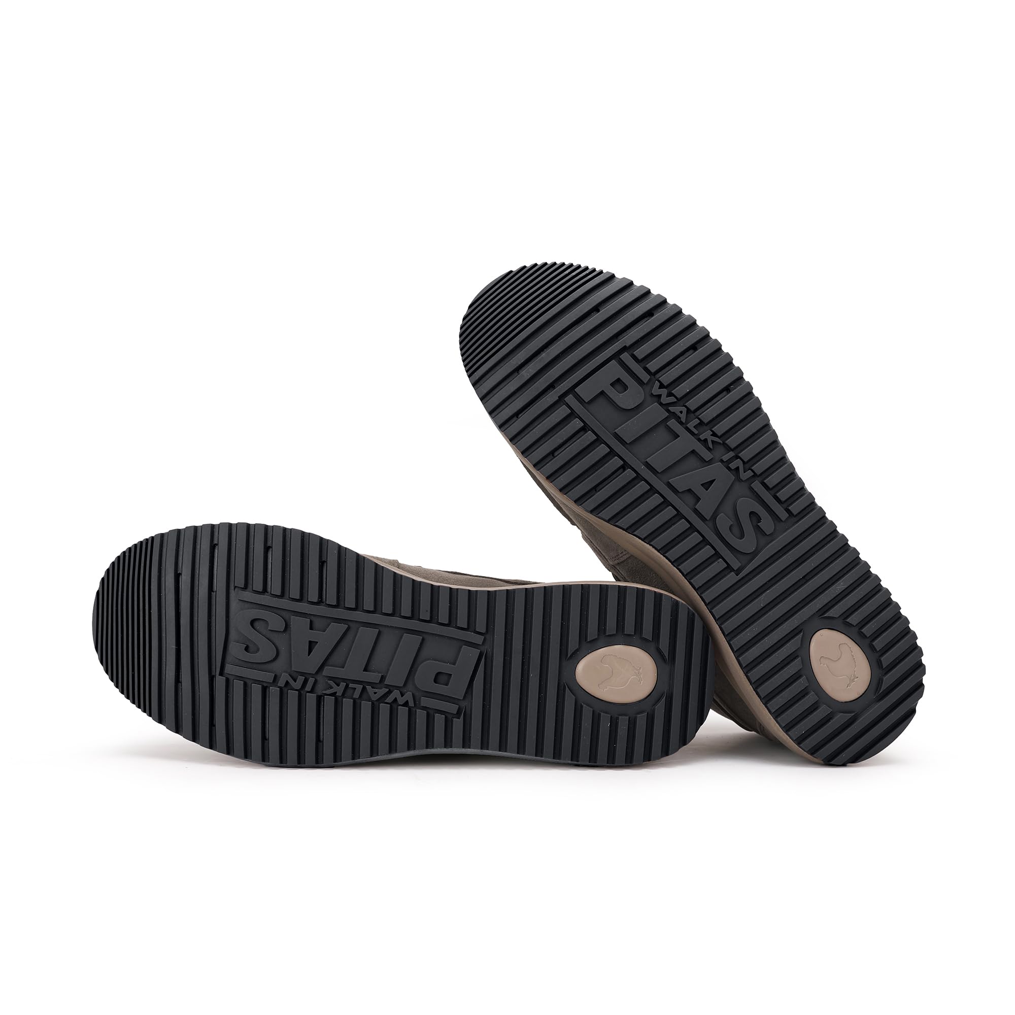 WALK IN PITAS | TIMOR SUEDE | Freizeitstiefel für Herren | Stadtstiefel | Winter-Bootsschuhe | Freizeitschuhe | Freizeit-Sneakers | Schuhe ohne Schnürsenkel | Walkinpitas-Schuhe
