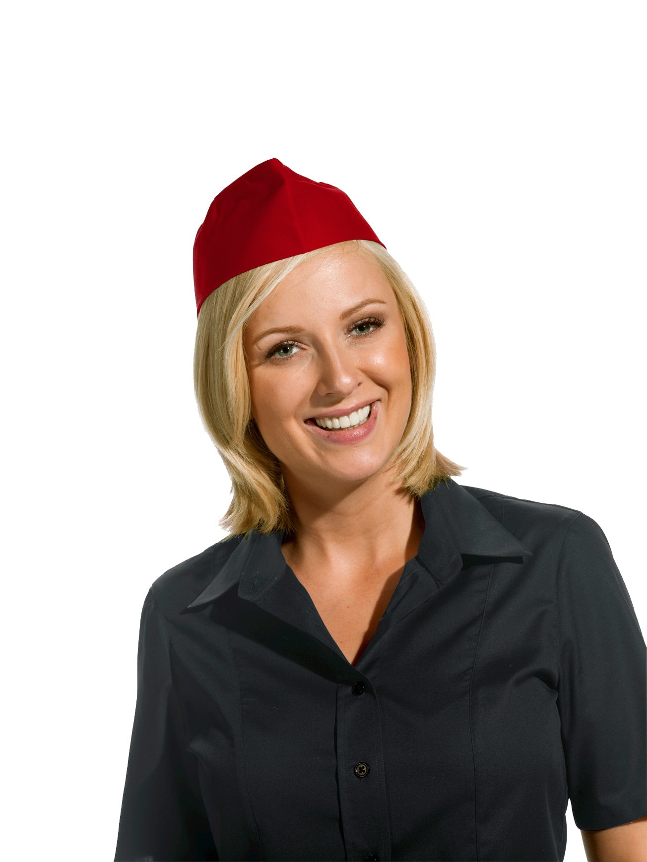 LEIBER Schiffchen mit Klettverschluss - rot - universale Größe