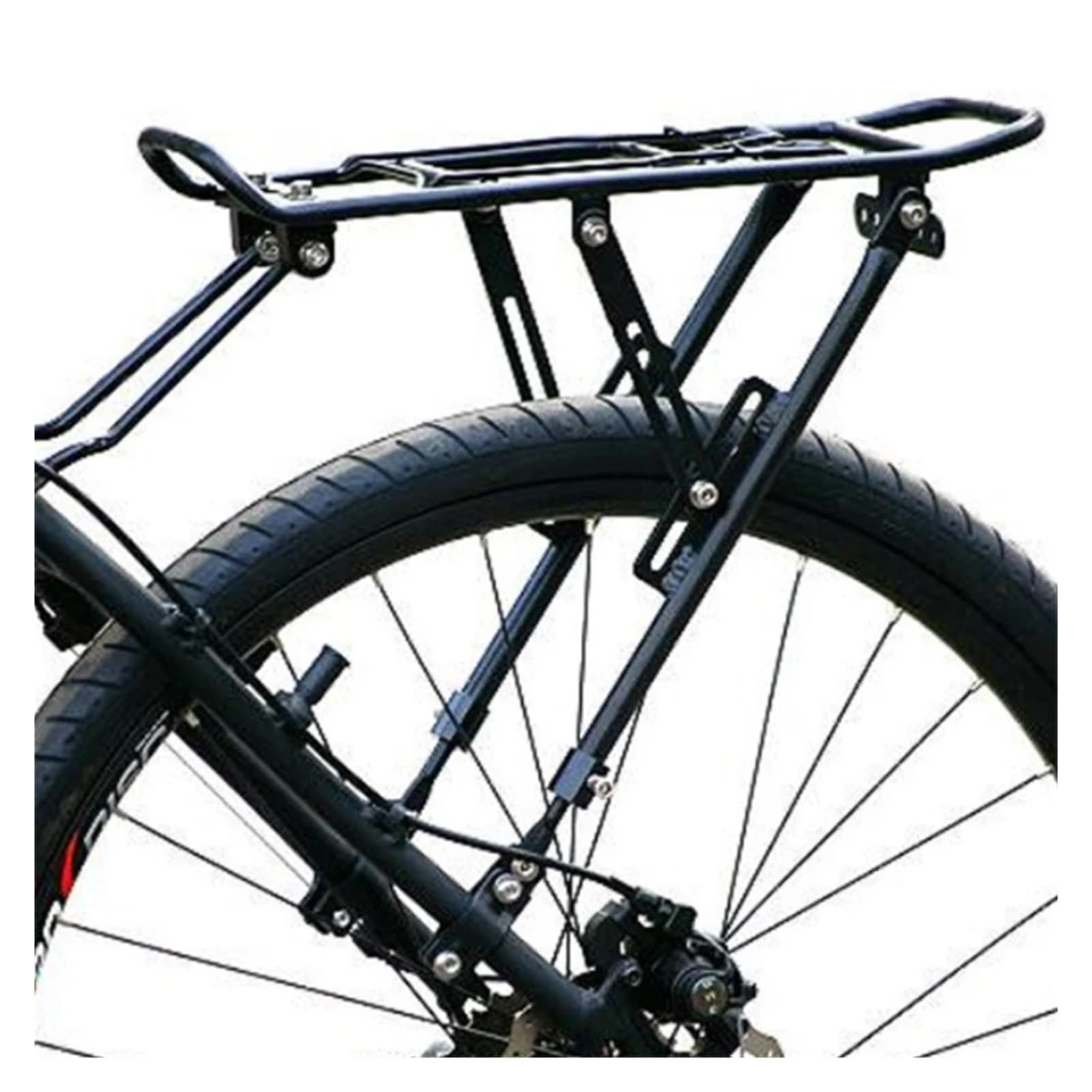 Fahrradgepäckträger Fahrradgepäckträger, Gepäckträger hinten, Aluminiumlegierung, Fahrradtasche, Ständer, Fahrradkofferraum, hintere Ablage for 24''26''28''