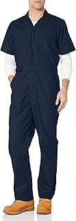 Amazon Essentials Herren Kurzärmeliger Overall, Flecken-und knitterfrei