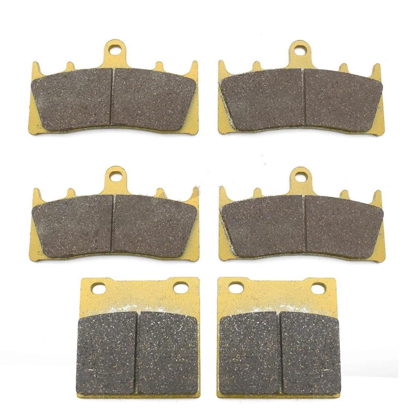Per SUZUKI GSXR750 GSX1300R TL1000 GSF1200 Per Hayabusa GSF 1200 GSXR 750 GSX 1300 Moto Anteriore Posteriore Pastiglie Freno Moto Pastiglie Freni (Color : 1-set)