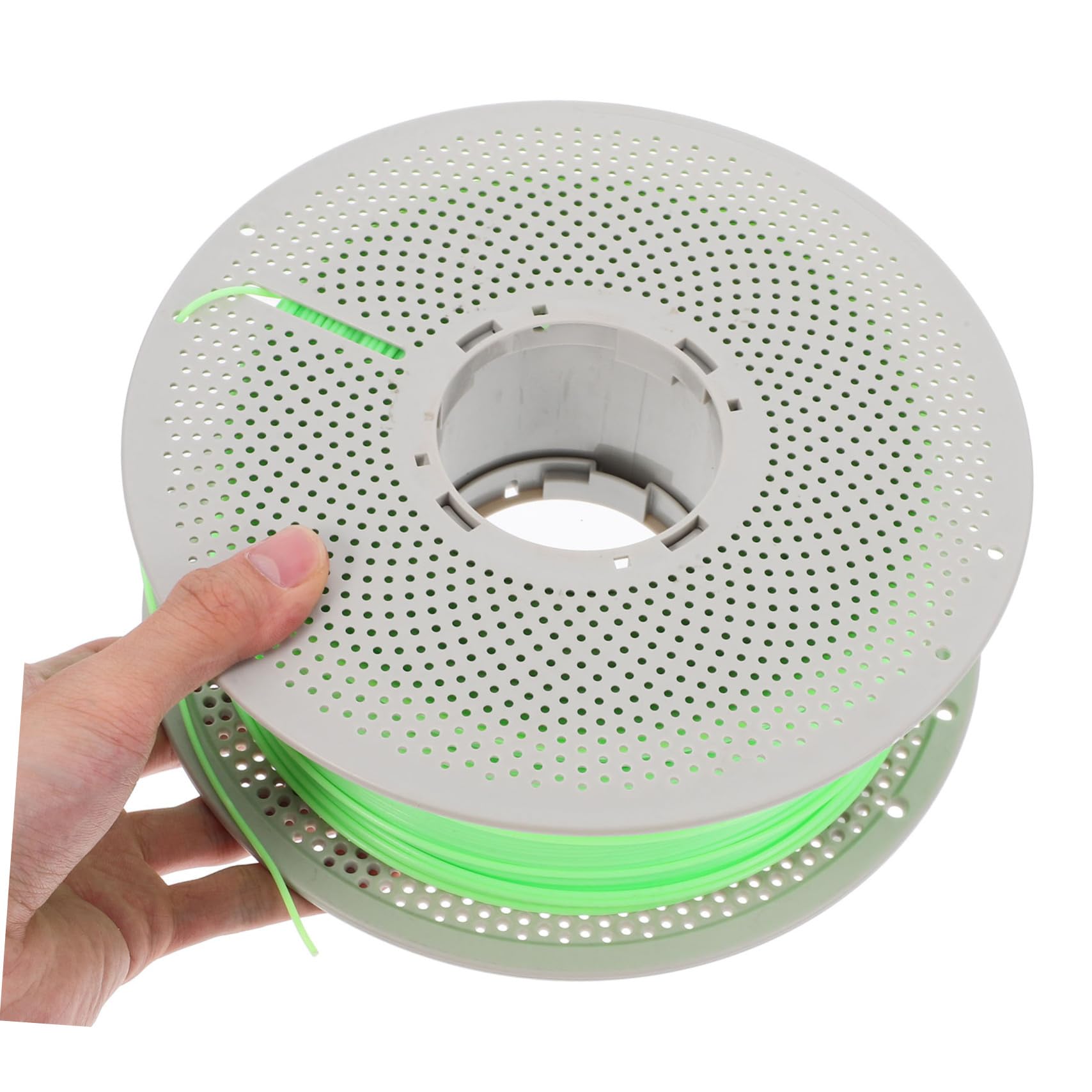 SOLUSTRE Filamento de Impresión 3d Luminoso en Color Verde, Versátil para Proyectos Creativos